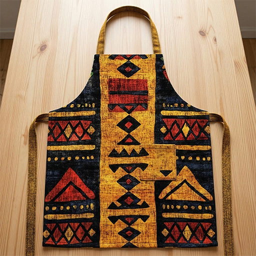 Bogolan Apron c