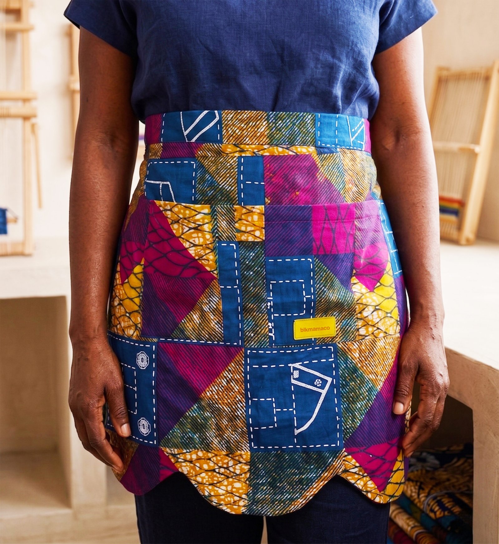 Apron Blue