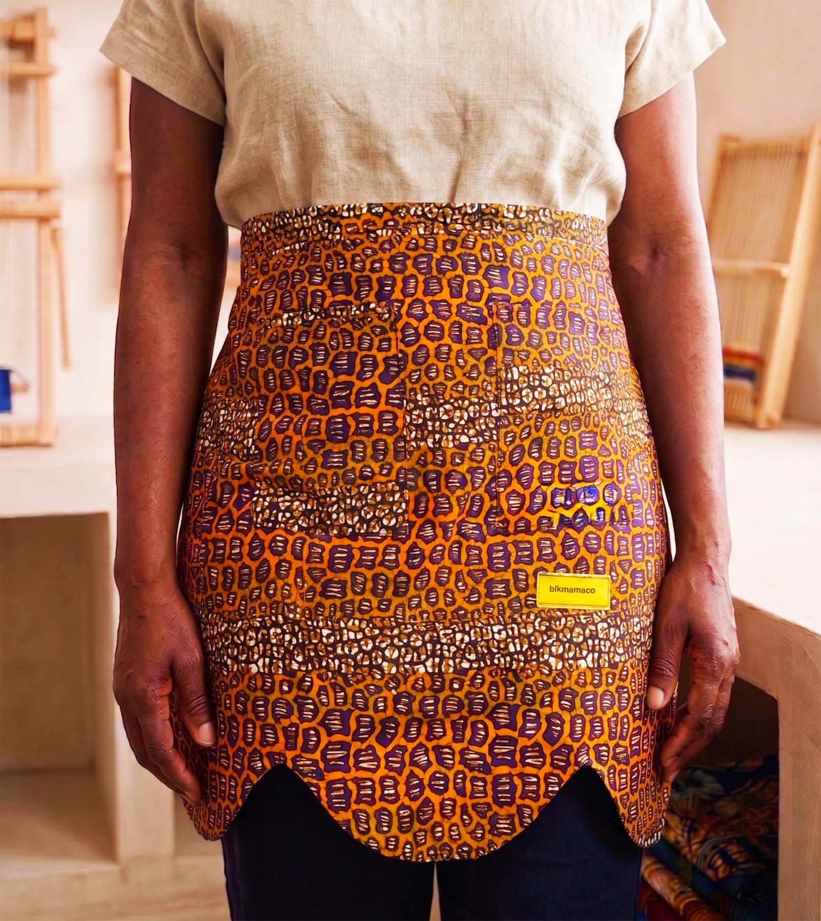 Apron  Brown